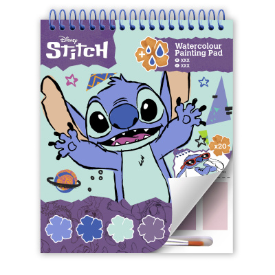 Lilo a Stitch blok s omalovánkami a barvami