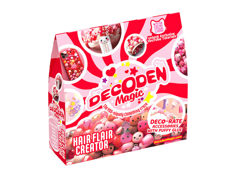 Decoden Magic - Kouzelná dekorace: doplňky do vlasů