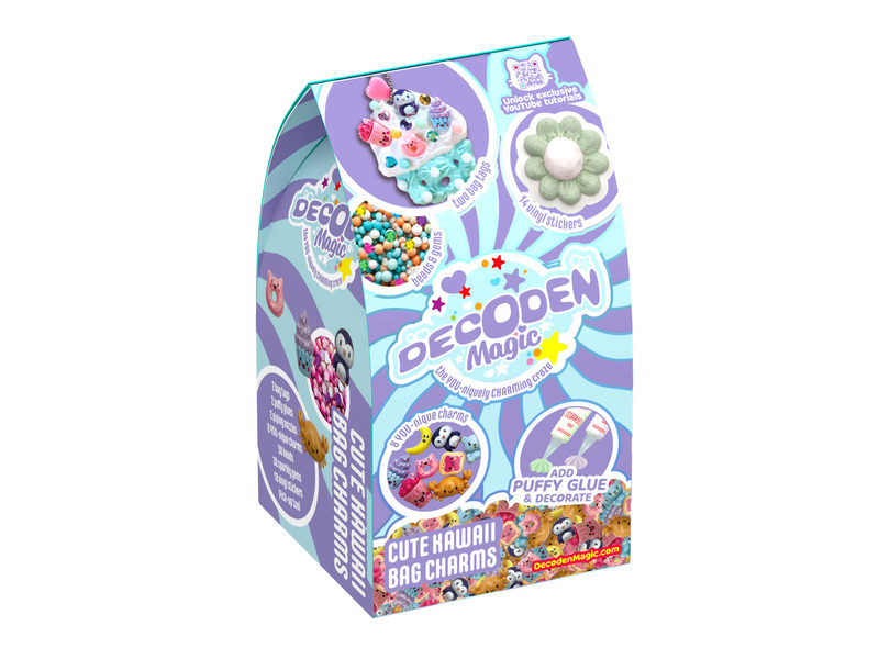 Decoden Magic - Kouzelná dekorace: Kawaii přívěsek na tašku