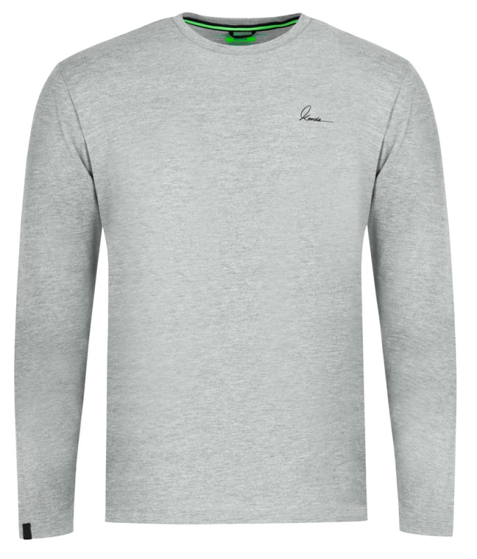 Korda triko minimal tee ls heather grey - xxxl