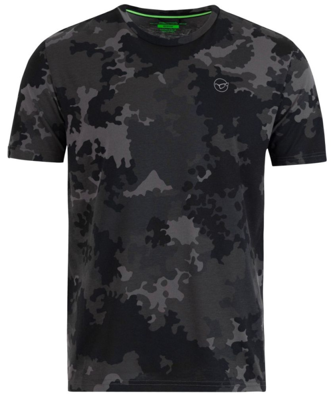 Korda tričko black kamo tee - m