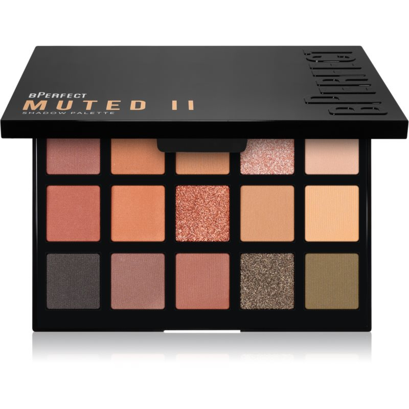 BPerfect Muted II Shadow Palette paletka očních stínů 22.5 g
