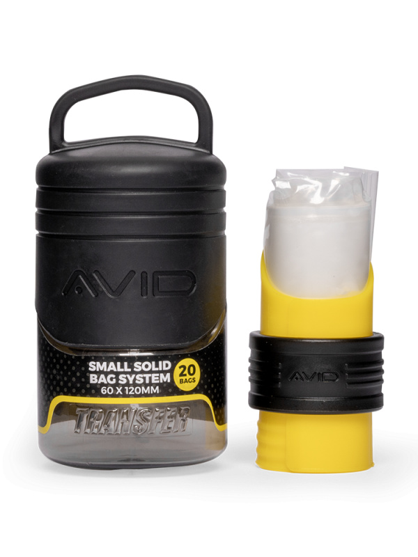 Avid carp sada na plnění pva sáčků transfer solid bag system - small loader (60x120 mm)