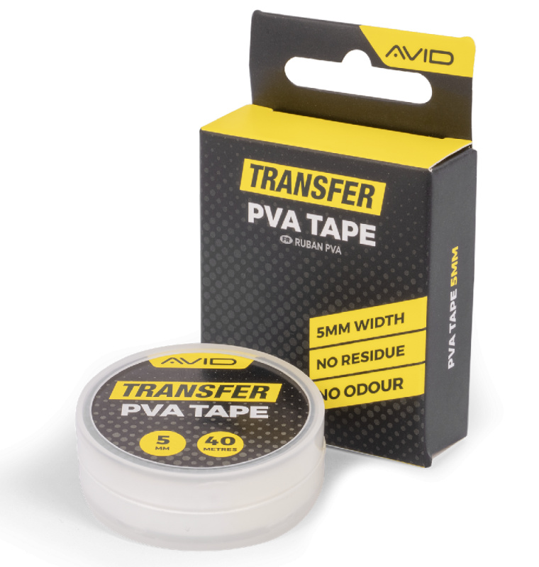Avid carp pva páska transfer pva tape 5 mm 40 m