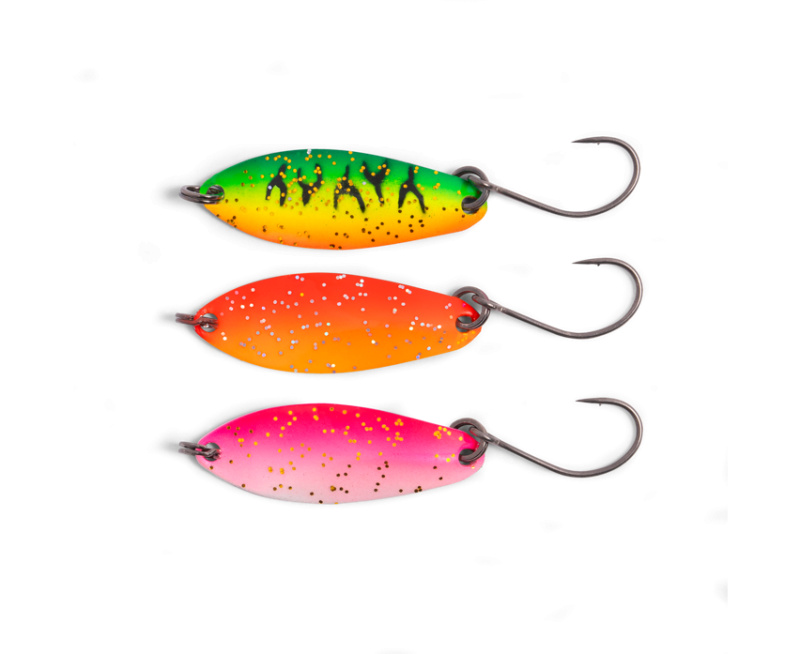 Zebco plandavka target fish trout ul spoon set - 1,5 g