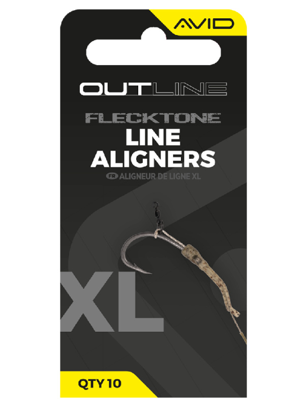 Avid carp rovnátka outline flecktone line aligner - xl