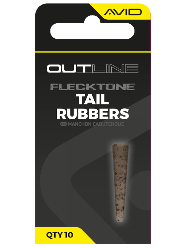 Avid carp převleky na závěsky outline flecktone tail rubber