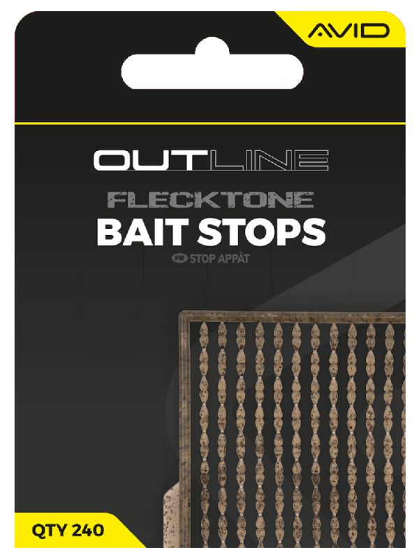 Avid carp zarážky outline flecktone bait stops