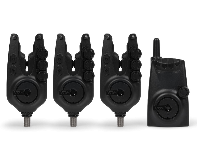 Avid carp sada signalizatorů vtx+ bite alarm set - 3+1