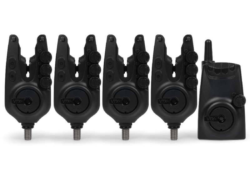 Avid carp sada signalizatorů vtx+ bite alarm set - 4+1