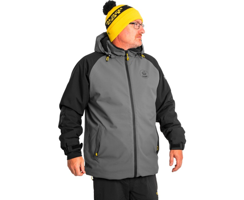 Black cat bunda cat shield storm jacket - s