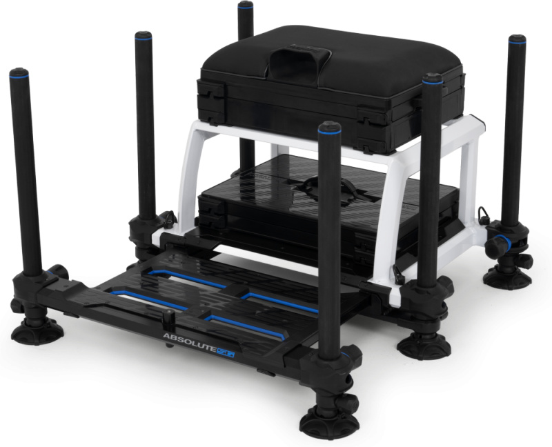 Preston innovations plavačková bedna absolute 5g station white edition