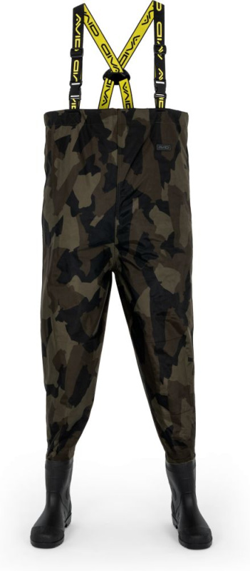 Avid carp prsačky distortion active-lined chest waders - 44