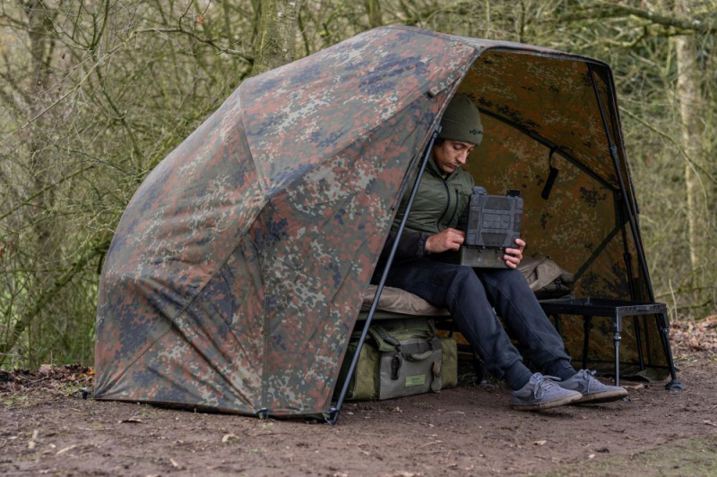 Korum brolly supa lite overnight brolly shelter 60 inch