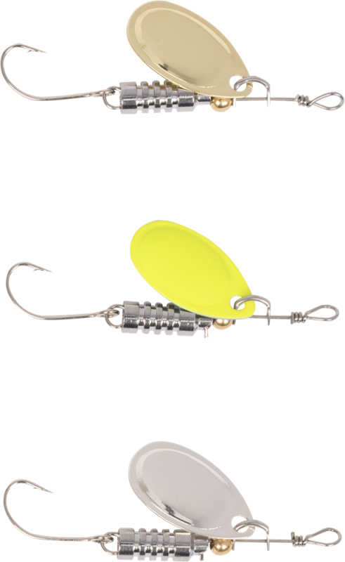 Zebco rotačka magic spinner set barbed single 3 g 3 ks