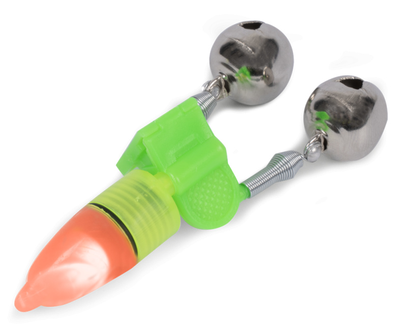 Zebco rolnička trophy double bell with red battery light 16 mm
