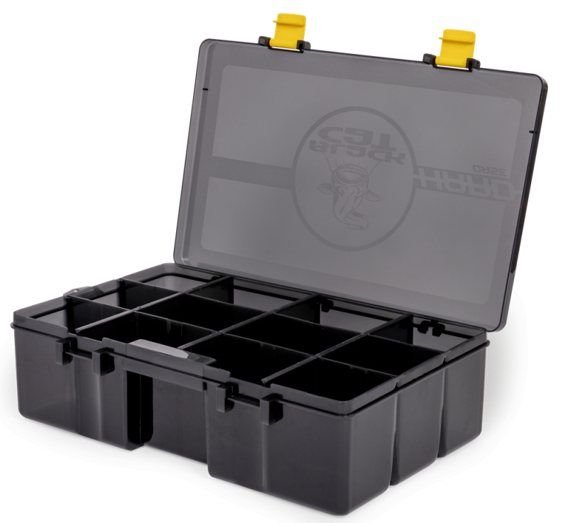 Black cat box hard case multi tackle box l