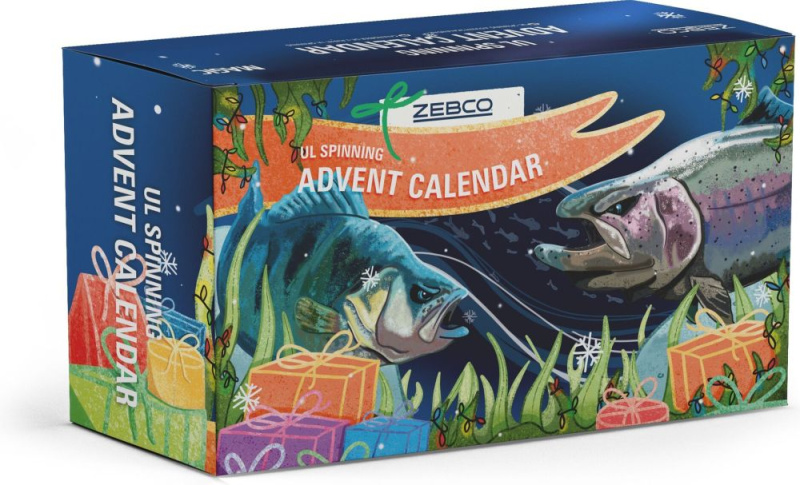 Zebco adventní kalendář 2026 ul spinning