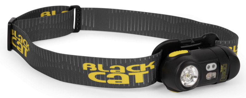 Black cat čelovka li600 headtorch