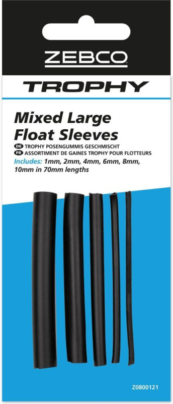 Zebco hadička trophy mixed float sleeves