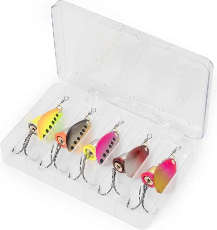 Zebco třpytka demonic buzz spinner set 9 g 5 ks