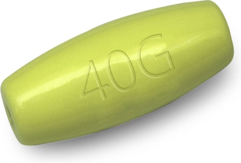 Black cat olovo front zone weight glow - 40 g 3 ks