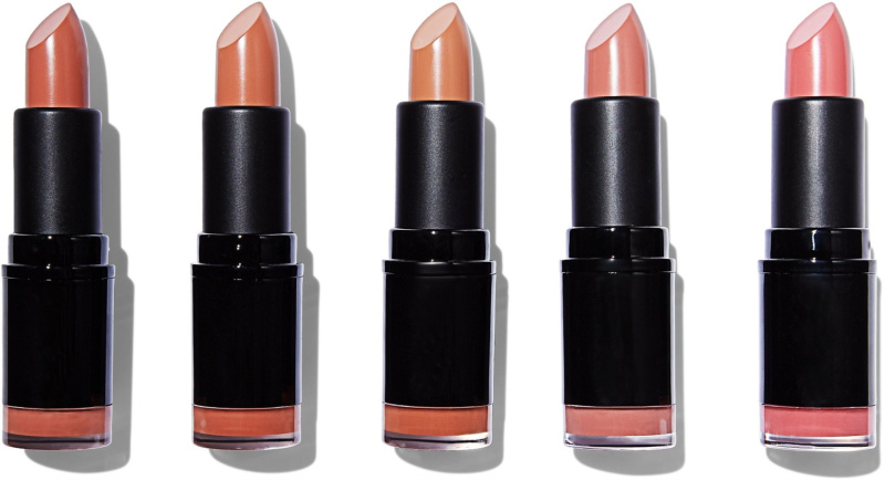 Revolution PRO Lipstick Collection sada rtěnek odstín Bare 5 ks