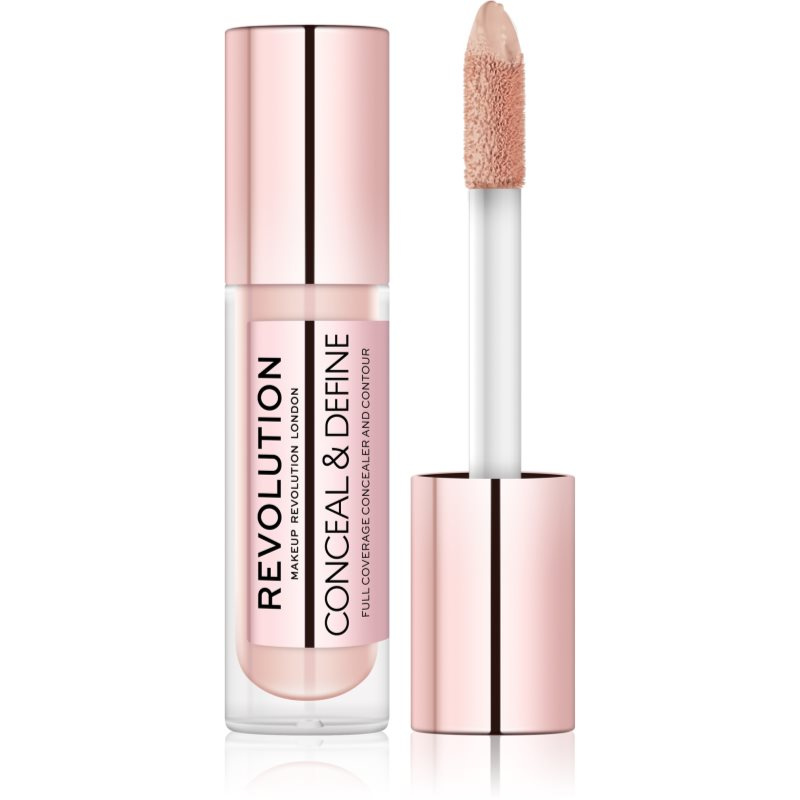 Makeup Revolution Conceal & Define tekutý korektor odstín C0,5 4 g