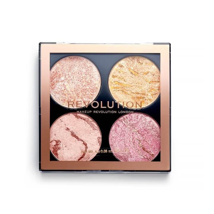 Makeup Revolution Cheek Kit paletka na tvář odstín Fresh Perspective 4 x 2.2 g