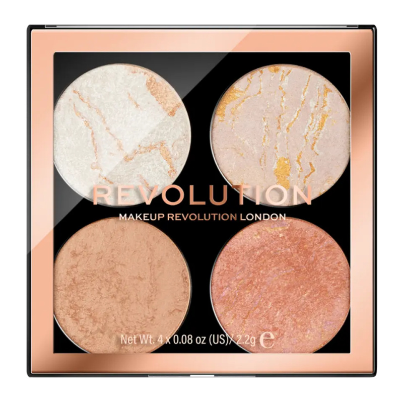 Makeup Revolution Cheek Kit paletka na tvář odstín Take a Breather 4 x 2.2 g