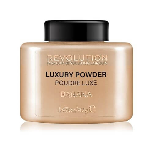 Makeup Revolution Baking Powder sypký pudr odstín Banana 32 g