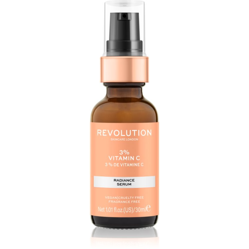 Revolution Skincare Vitamin C 3% rozjasňující sérum s vitaminem C 30 ml