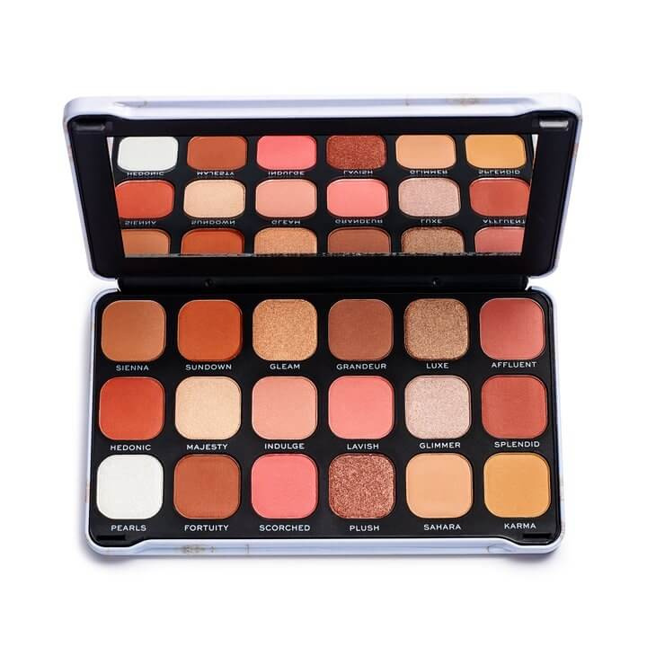Makeup Revolution Forever Flawless paleta očních stínů odstín 18 x 1.1 g