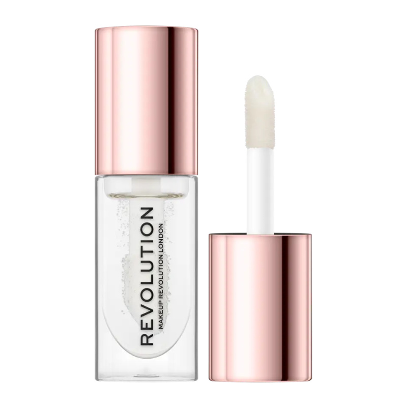 Makeup Revolution Pout Bomb lesk na rty pro větší objem s vysokým leskem odstín Glaze 4.6 ml