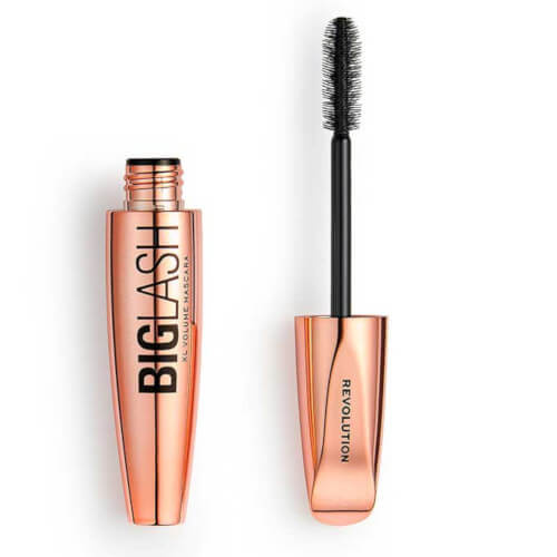 Makeup Revolution Big Lash Volume objemová a prodlužující řasenka odstín Black 8 ml
