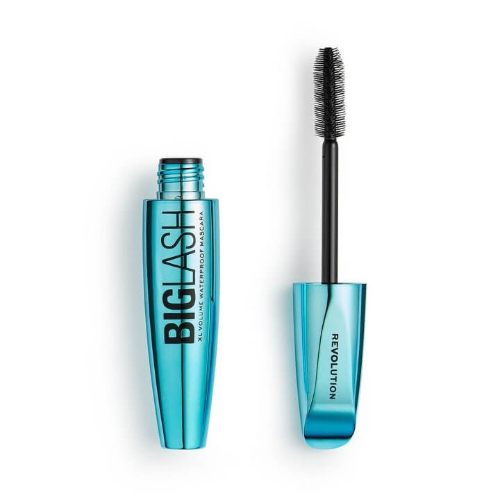Makeup Revolution Big Lash Volume voděodolná řasenka pro objem odstín Black 8 ml