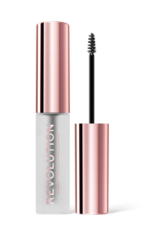Makeup Revolution Brow Fixer gel na obočí odstín Clear 6 ml