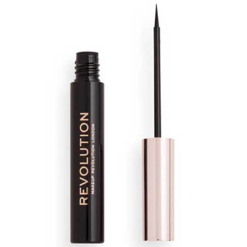 Makeup Revolution Super Flick oční linky odstín Black 4.5 ml