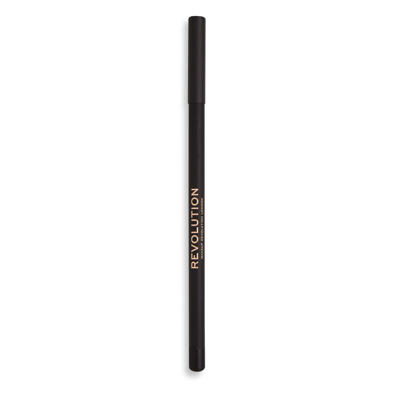 Makeup Revolution Kohl Eyeliner kajalová tužka na oči odstín Black 1.3 g