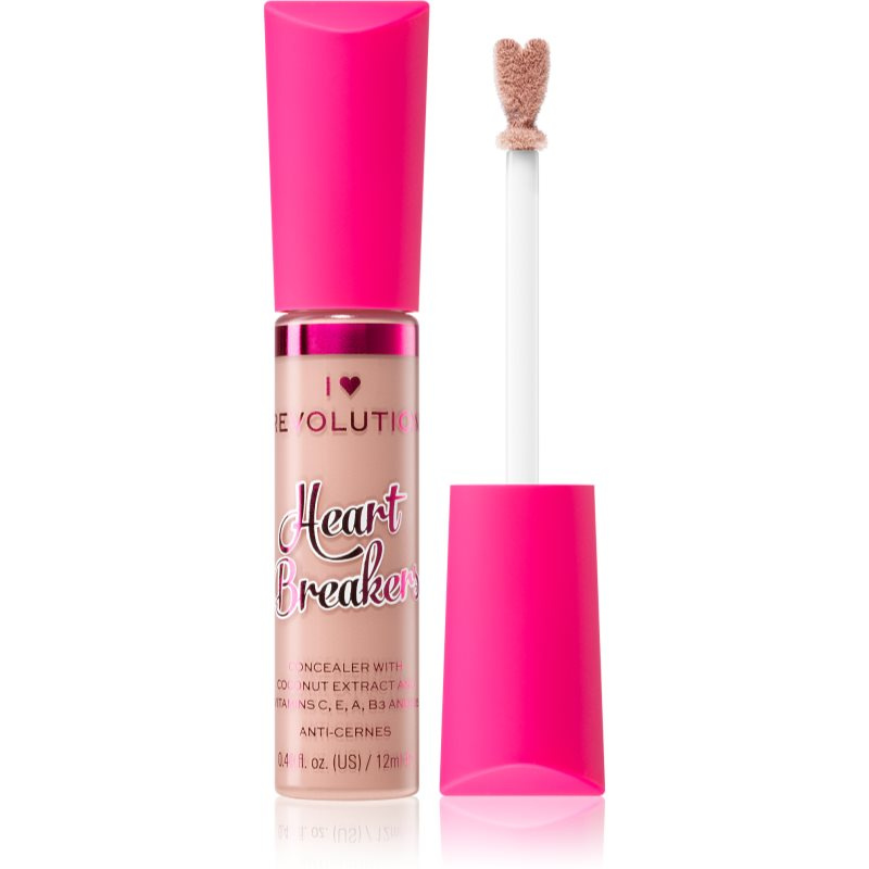 I Heart Revolution Heartbreakers korektor odstín Praline 12 ml