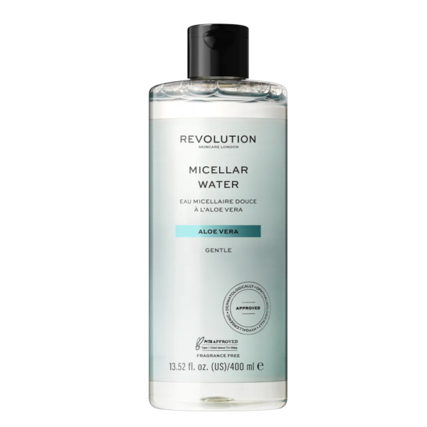 Revolution Skincare Aloe Vera jemná micelární voda s aloe vera 400 ml