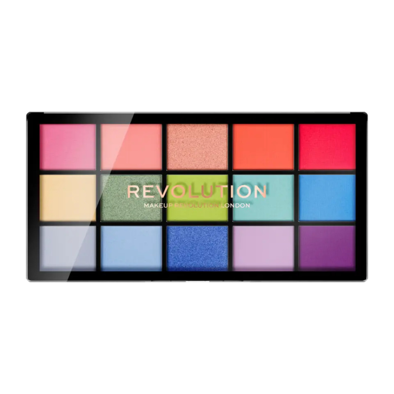 Makeup Revolution Reloaded paleta očních stínů odstín Sugar Pie 15x1,1 g