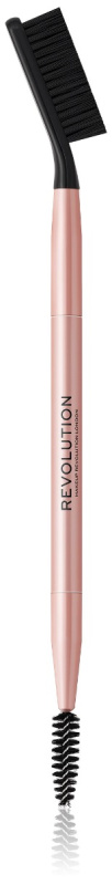 Makeup Revolution Create oboustranný štětec na obočí I. typ R13 1 ks