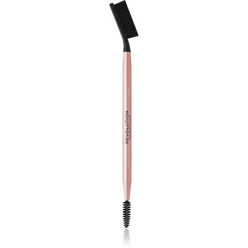 Makeup Revolution Create oboustranný štětec na obočí I. typ R13 1 ks