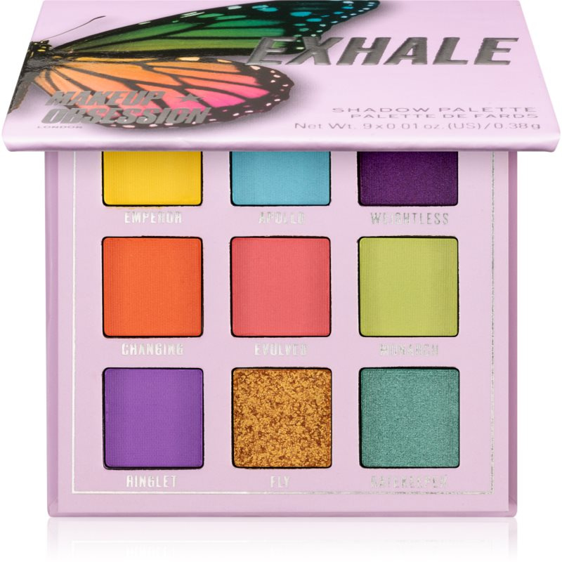Makeup Obsession Mini Palette paletka očních stínů odstín Exhale 0,38 g