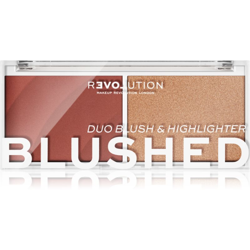 Revolution Relove Colour Play tvářenka s rozjasňovačem odstín Kindness 5,8 g