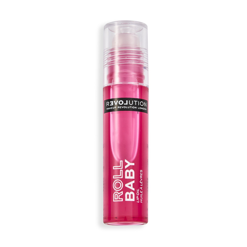 Revolution Relove Roll Baby tónovací olej na rty s vůní Papaya 5 ml