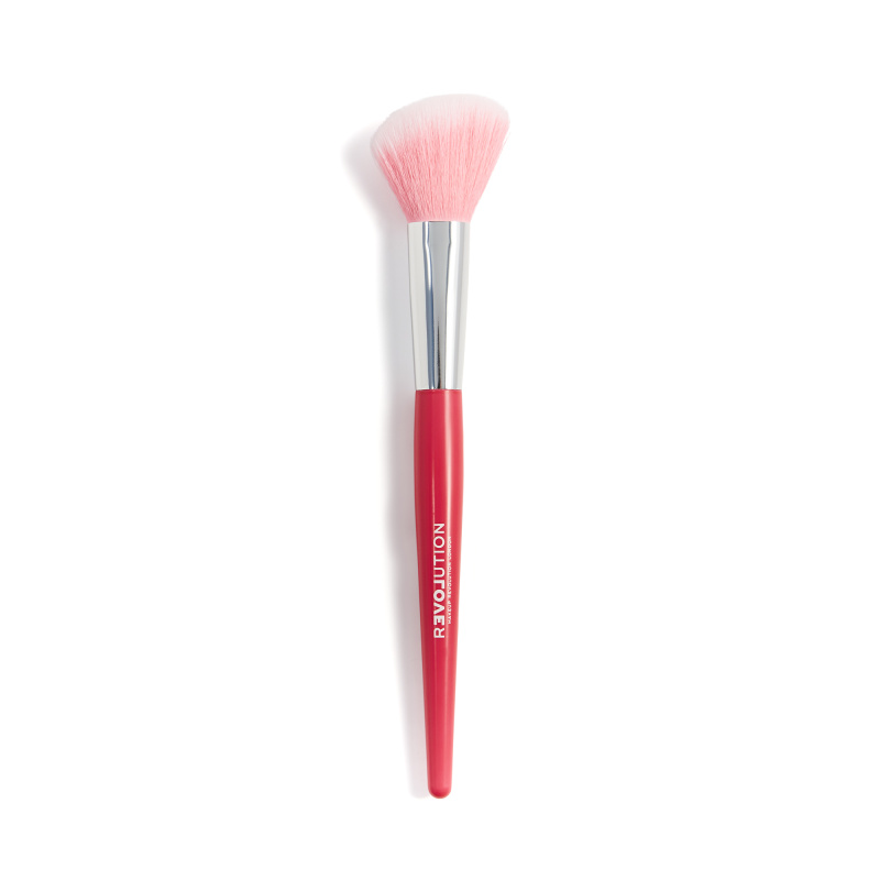 Revolution Relove Brush Queen zkosený štětec na pudr a bronzer 1 ks