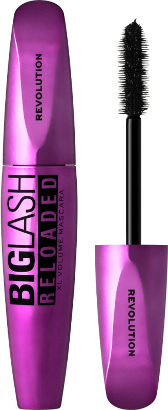 Makeup Revolution Big Lash Reloaded řasenka pro extra objem odstín Black 8 ml