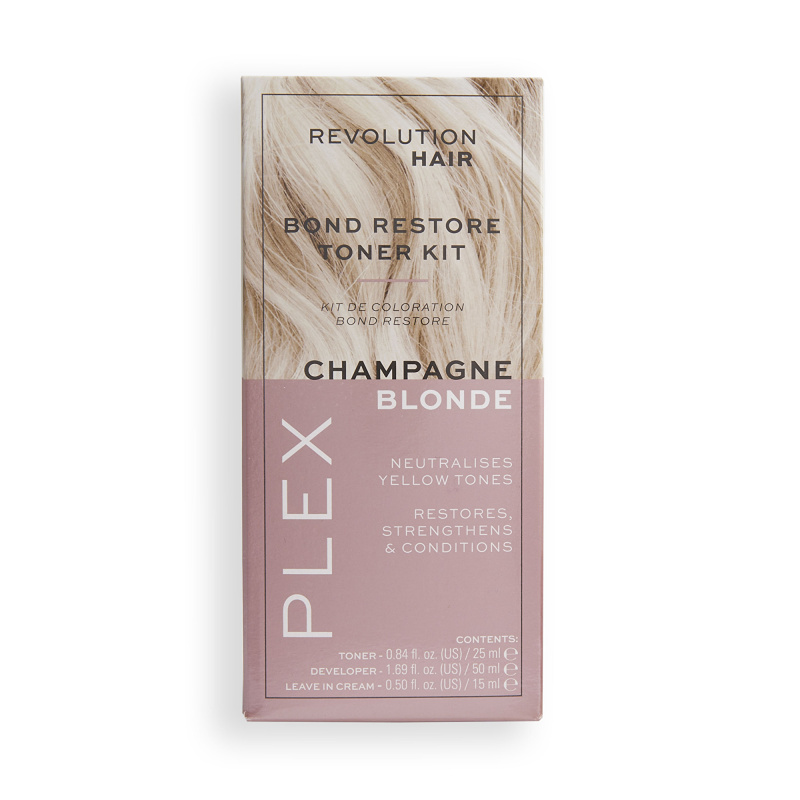 Revolution Haircare Barva na vlasy Plex (Bond Restore Toner Kit) 90 ml Chestnut